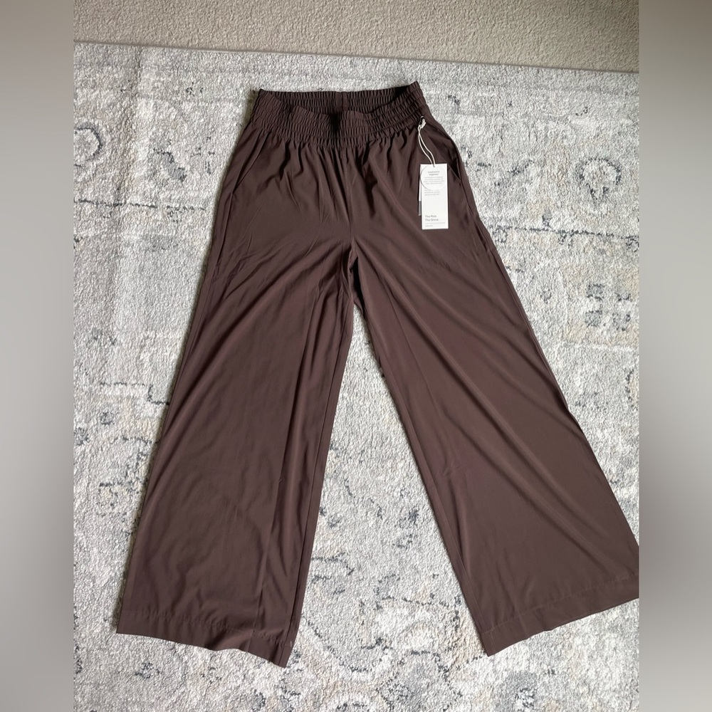 NWT Vuori Villa Wide Leg Pants - Java Brown